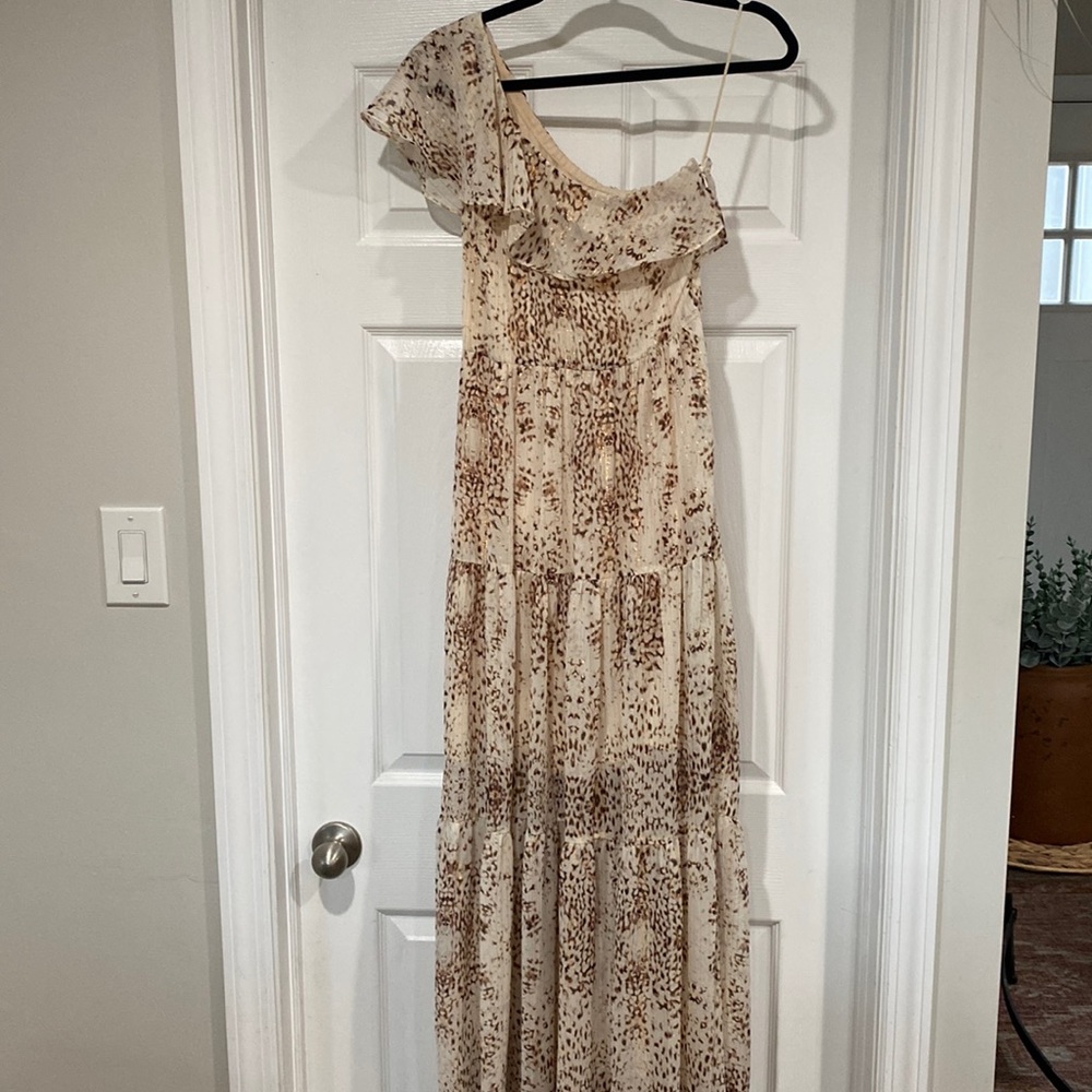 Express one shoulder maxi dress